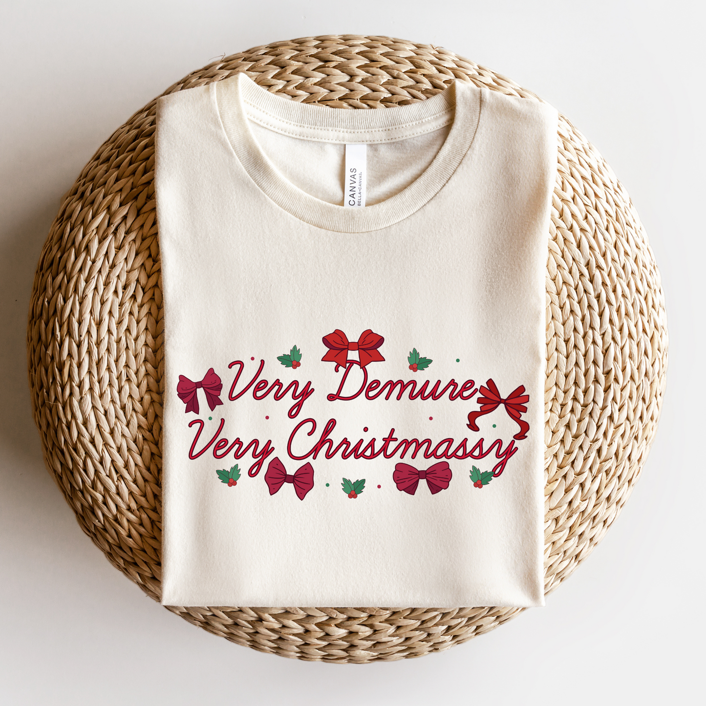 Very Demure Christmas Tee