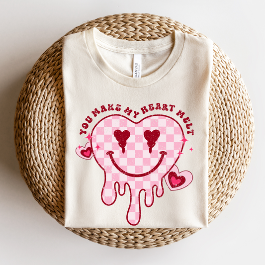 You Make My Heart Melt Natural Tee