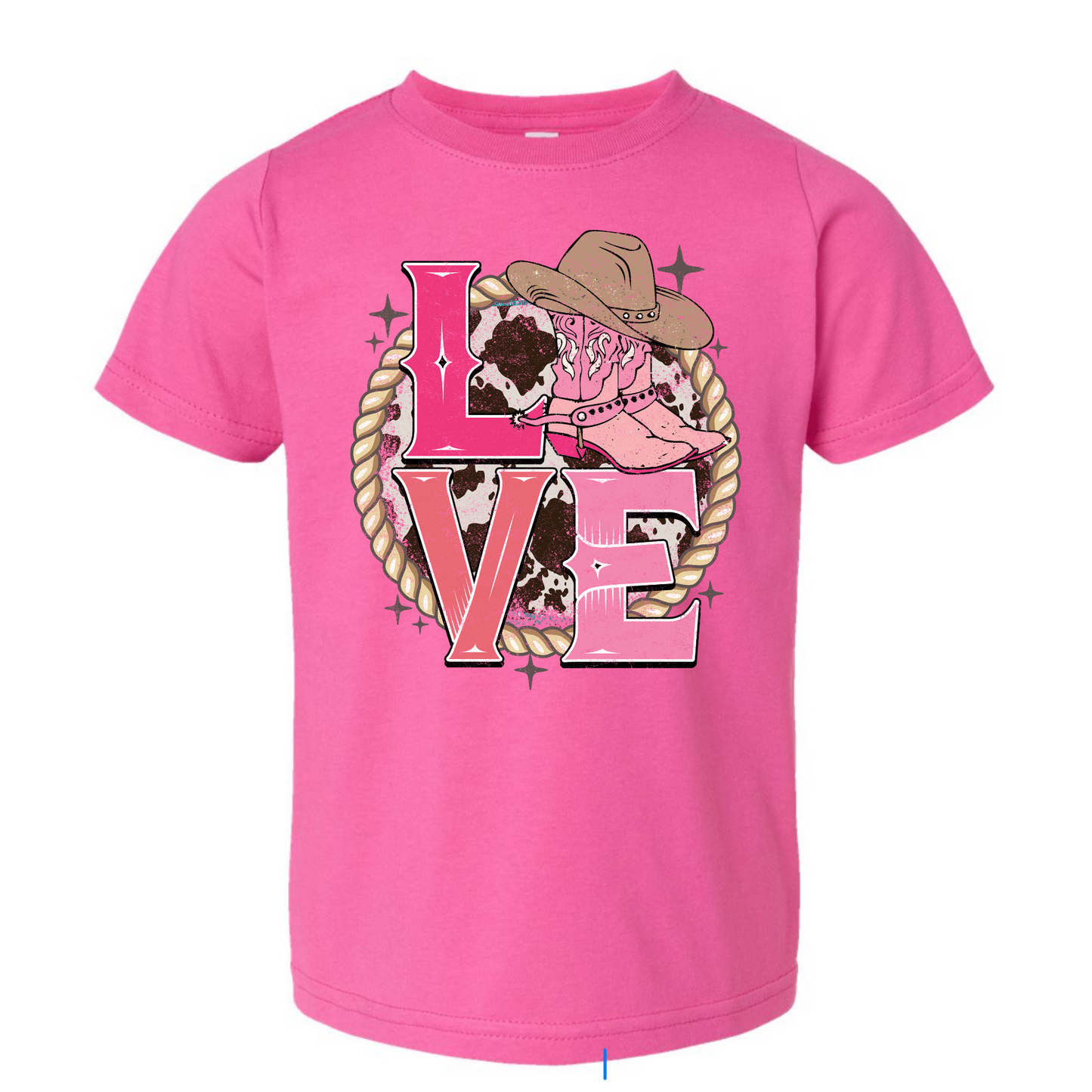 Western Love Pink Tee