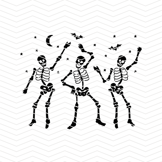 Dancing Skeletons DTF